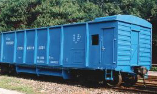 RailMac KZ70 Gravel Hopper Car Open Pit Mining Train