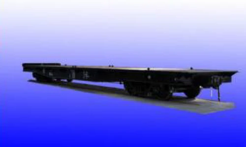 RailMac N100 Flat Car Open Pit Mining Train